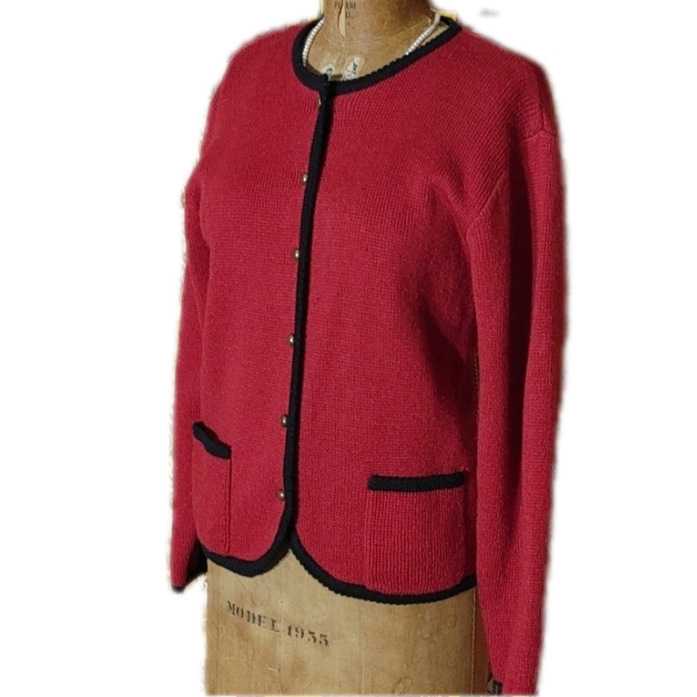 VTG Karen Scott sweater jacket whatever kind of thing